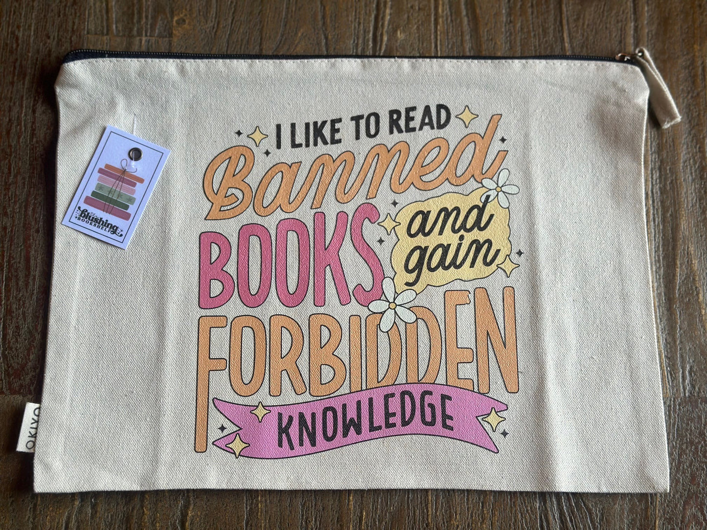 A4 COTTON BOOK BAG - BANNES BOOKS