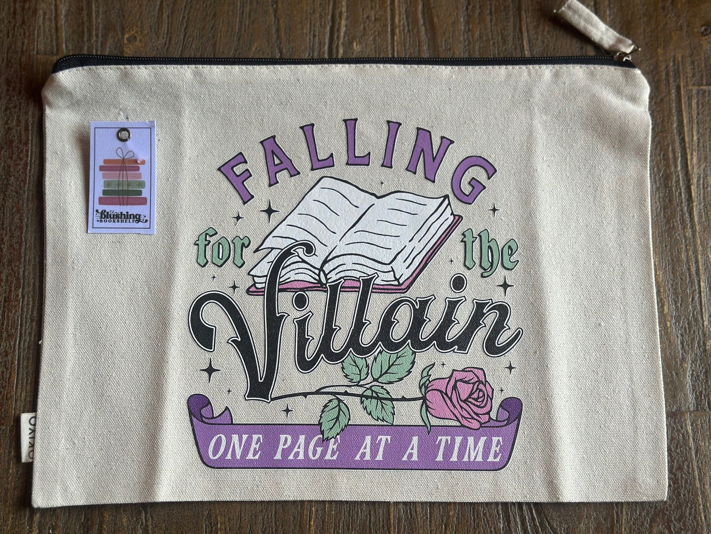A4 COTTON BOOK BAG - VILLAIN