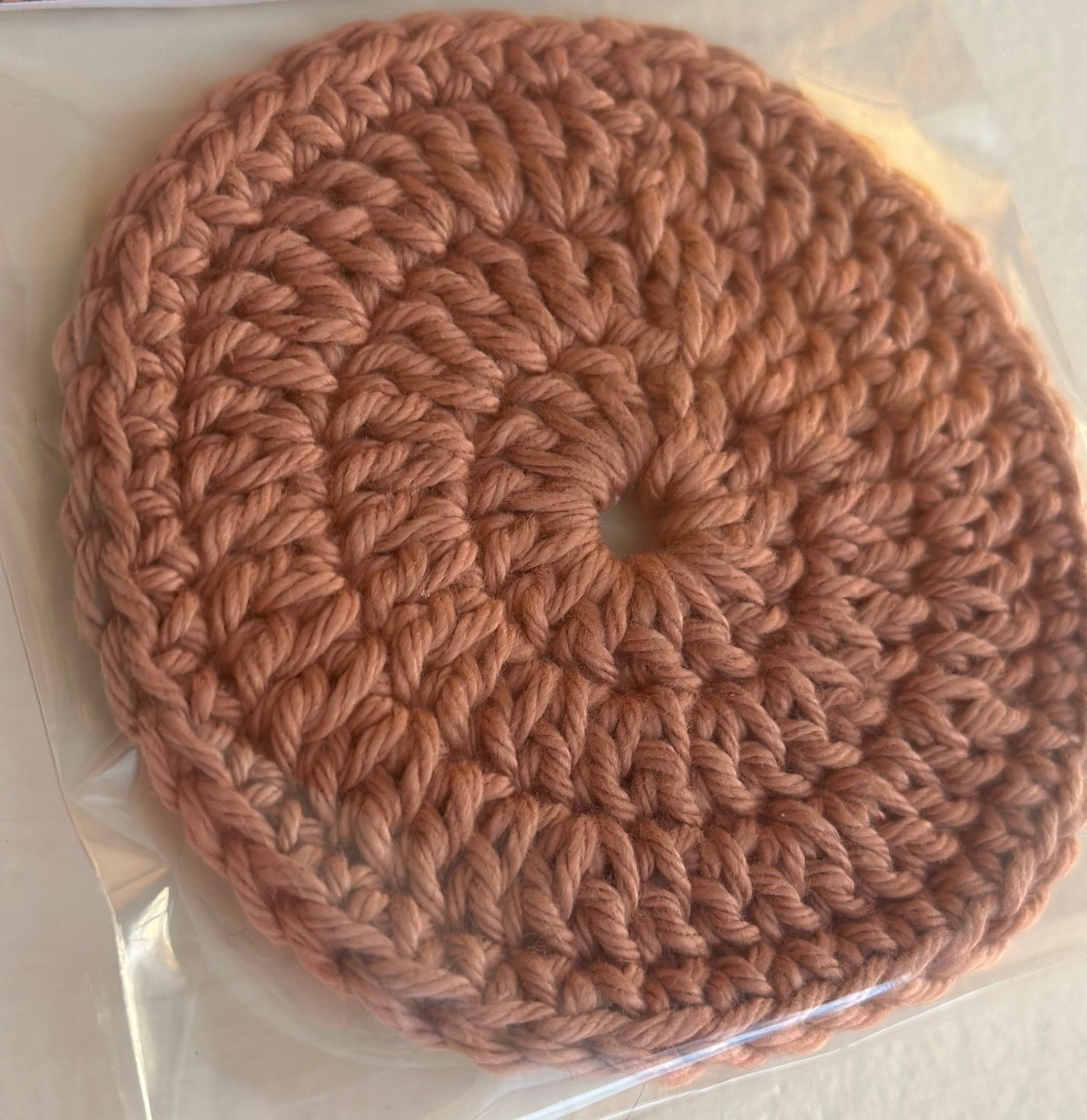 HAND-CROCHETED CAR CUPHOLDER COASTER