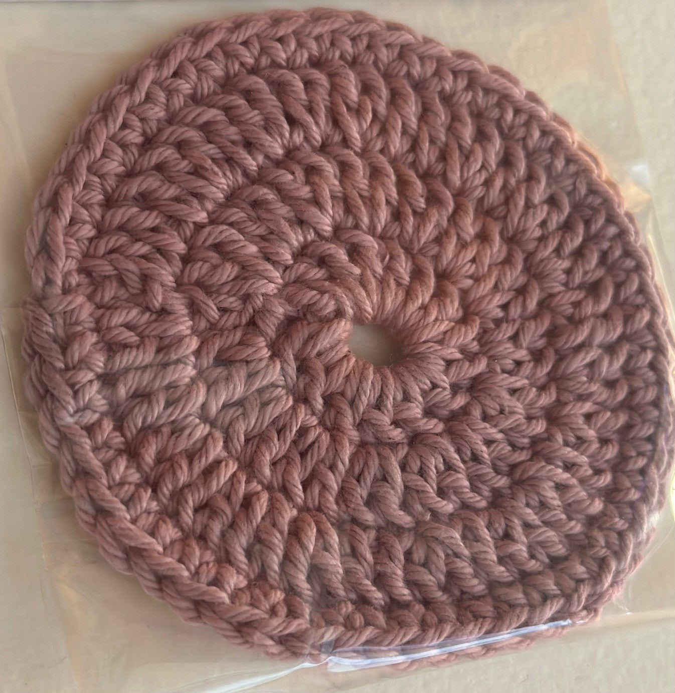 HAND-CROCHETED CAR CUPHOLDER COASTER