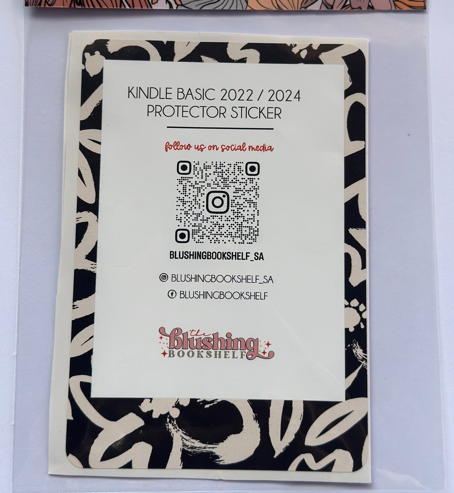 KINDLE SKIN - CUTE DESIGN - 6INCH 2022 / 2024