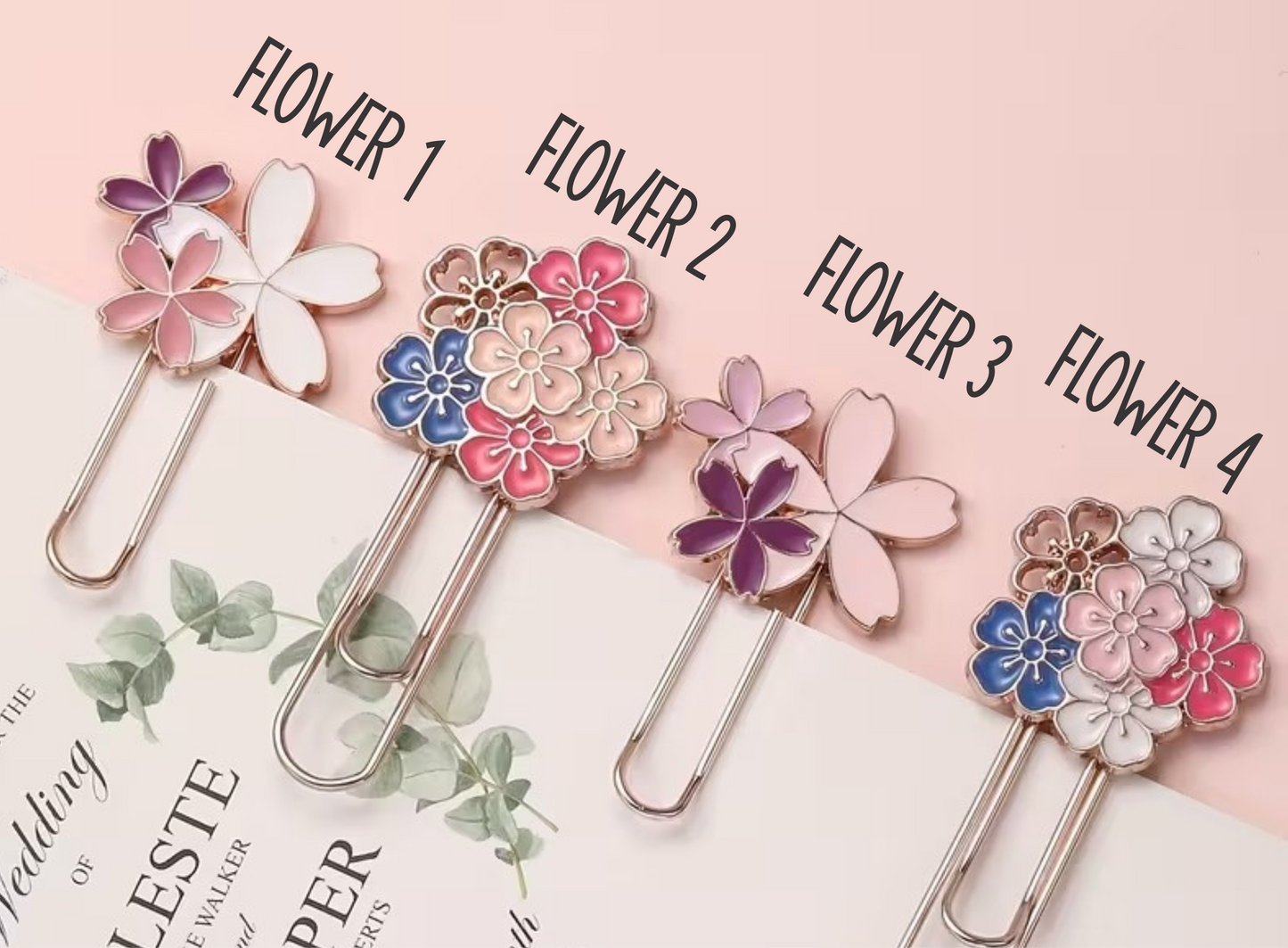 FLOWER BOOKMARK