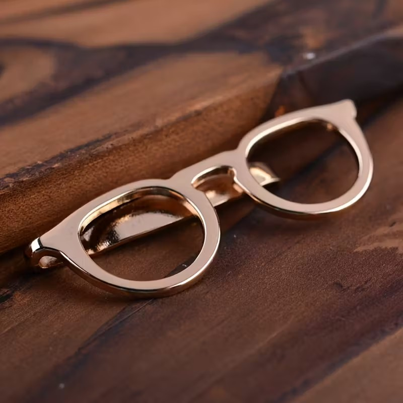 GLASSES STEEL BOOKMARK