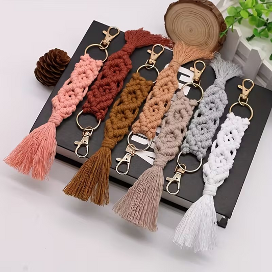 MACRAME KEYRING