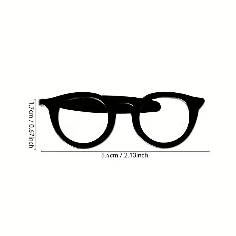 GLASSES STEEL BOOKMARK