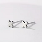 CROSS STUD EARINGS (STAINLESS STEEL)