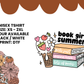 TSHIRT - BOOK GIRL SUMMER