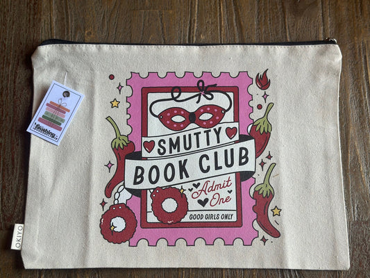 A4 COTTON BOOK BAG - SMUTTY BOOK CLUB