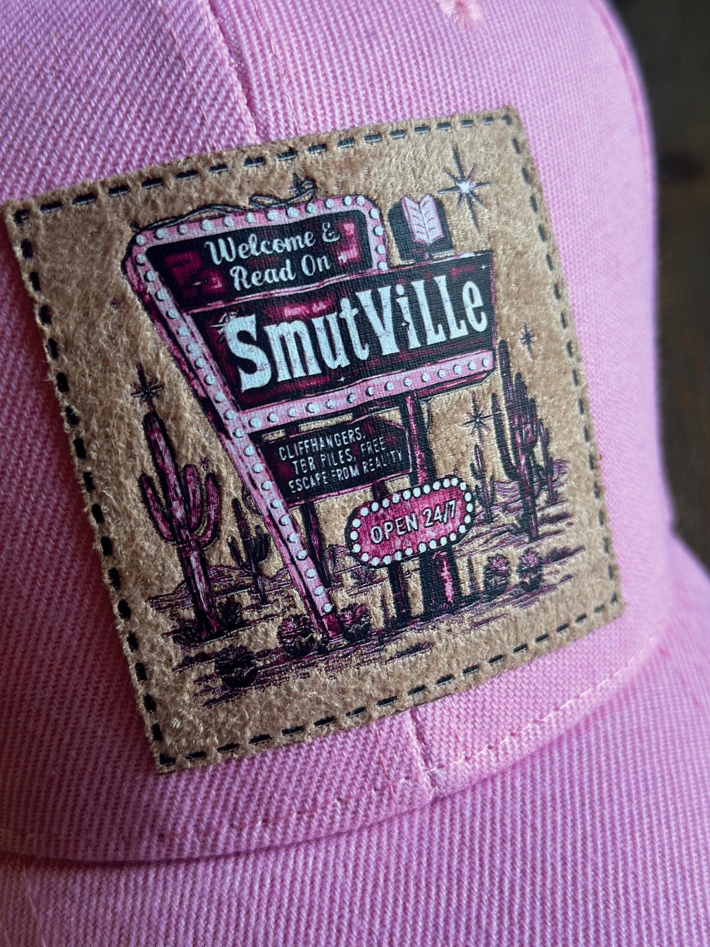 SMUTVILLE CAP - PINK