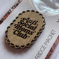 WOOD FRIDGE MAGNET - ANTI SOCIAL MOMS CLUB