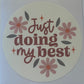 LICENSE DISC HOLDER STICKER - D3