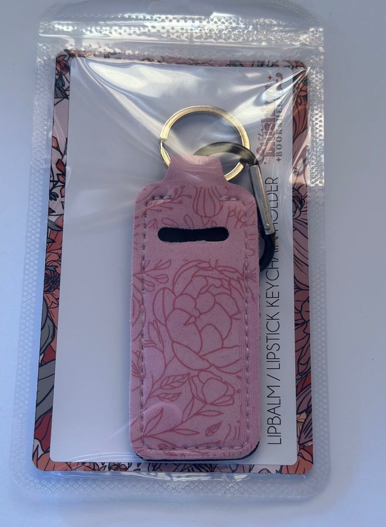 LIP BALM HOLDER  KEYCHAIN