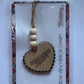 REAR VIEW MIRROR HANING CHARM - ROMANCE READER