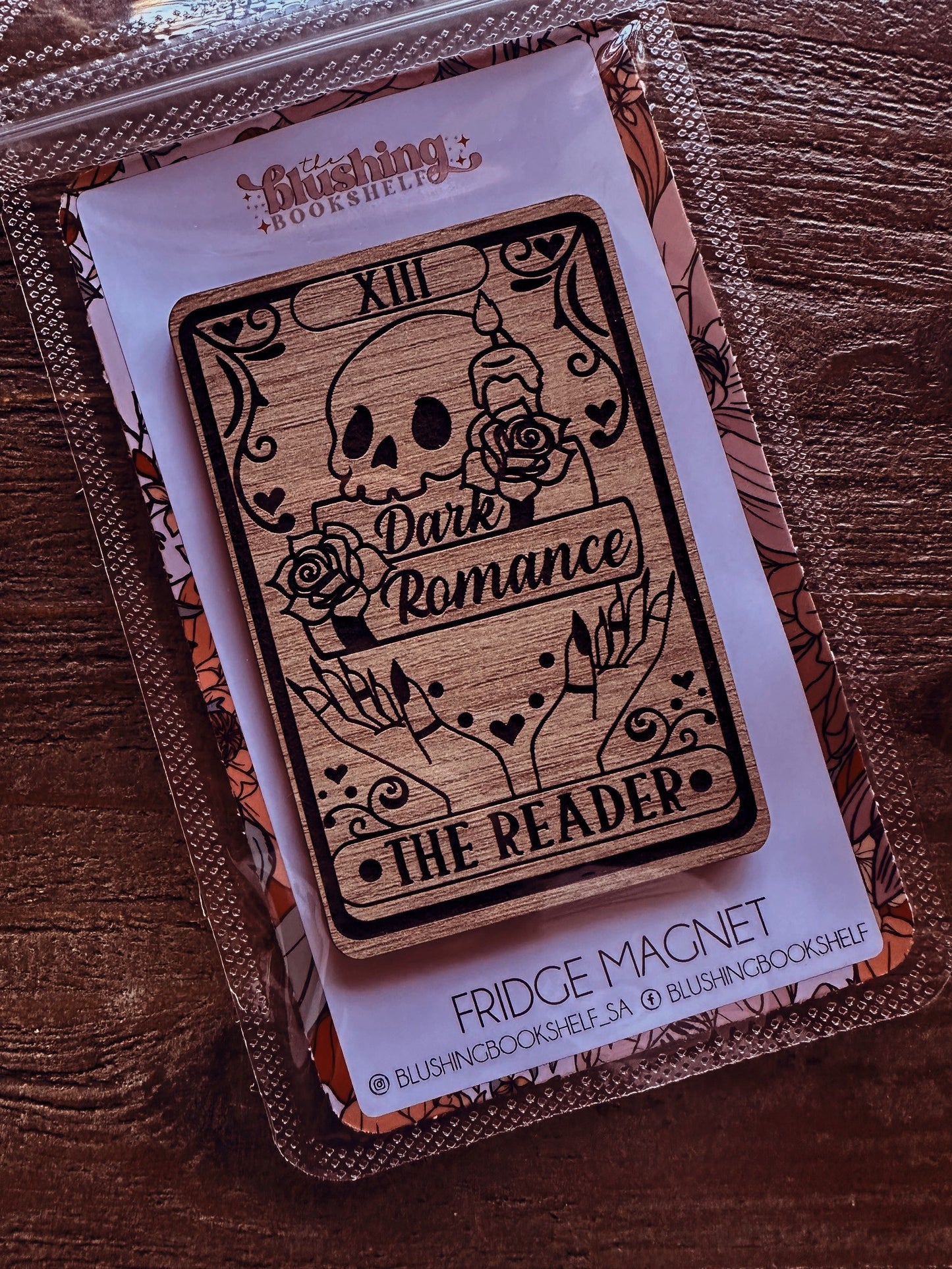 TAROT CARD FRIDGE MAGNET - DARK ROMANCE