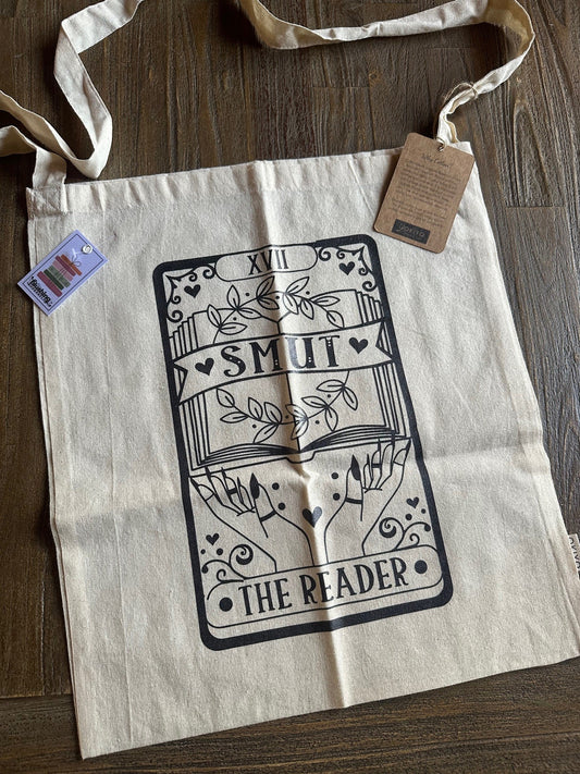 COTTON TOTEBAG - SMUT THE READER