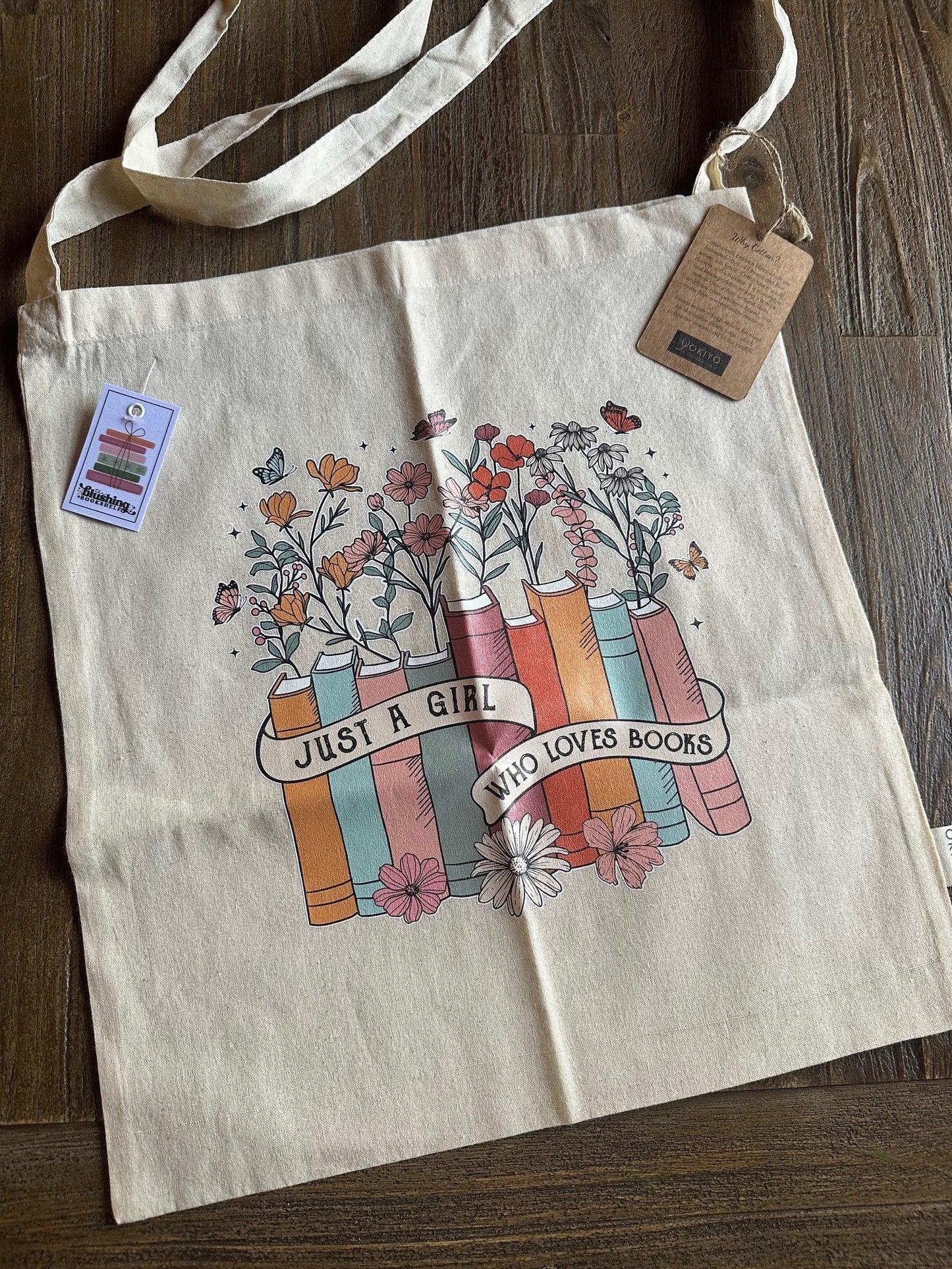 COTTON TOTEBAG - JUST A GIRL