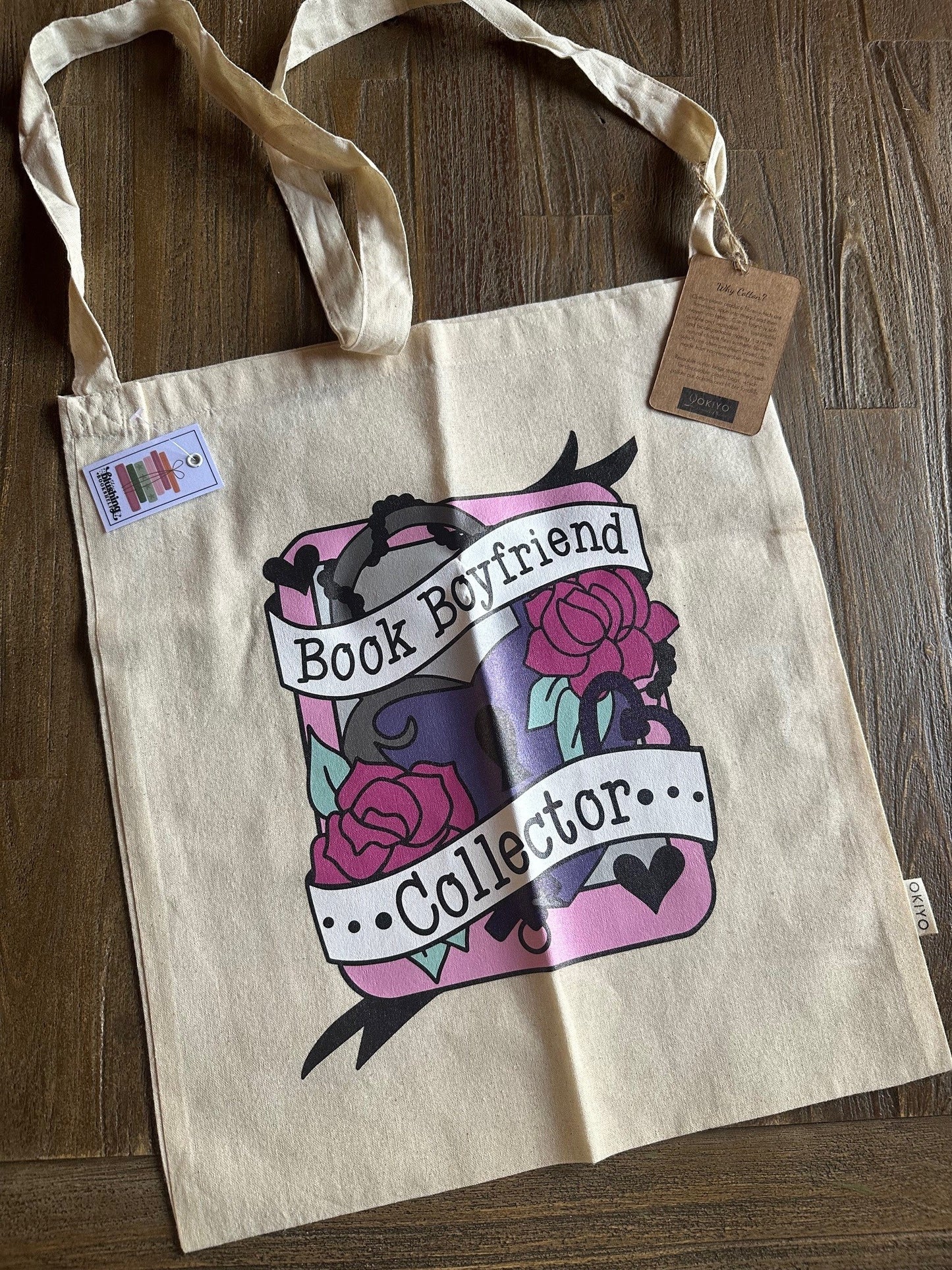 COTTON TOTEBAG - BOOK BOYFRIEND COLLECTOR