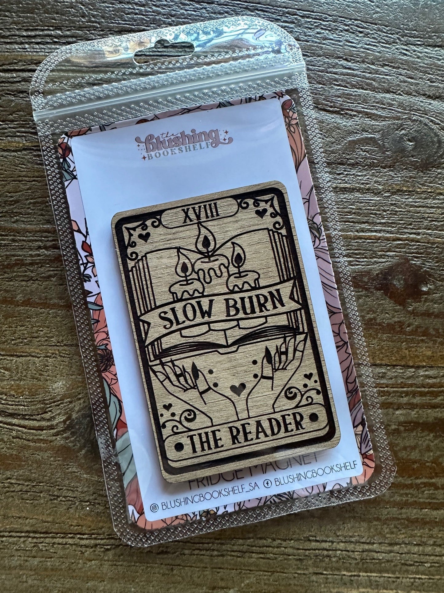 TAROT CARD FRIDGE MAGNET - SLOW BURN