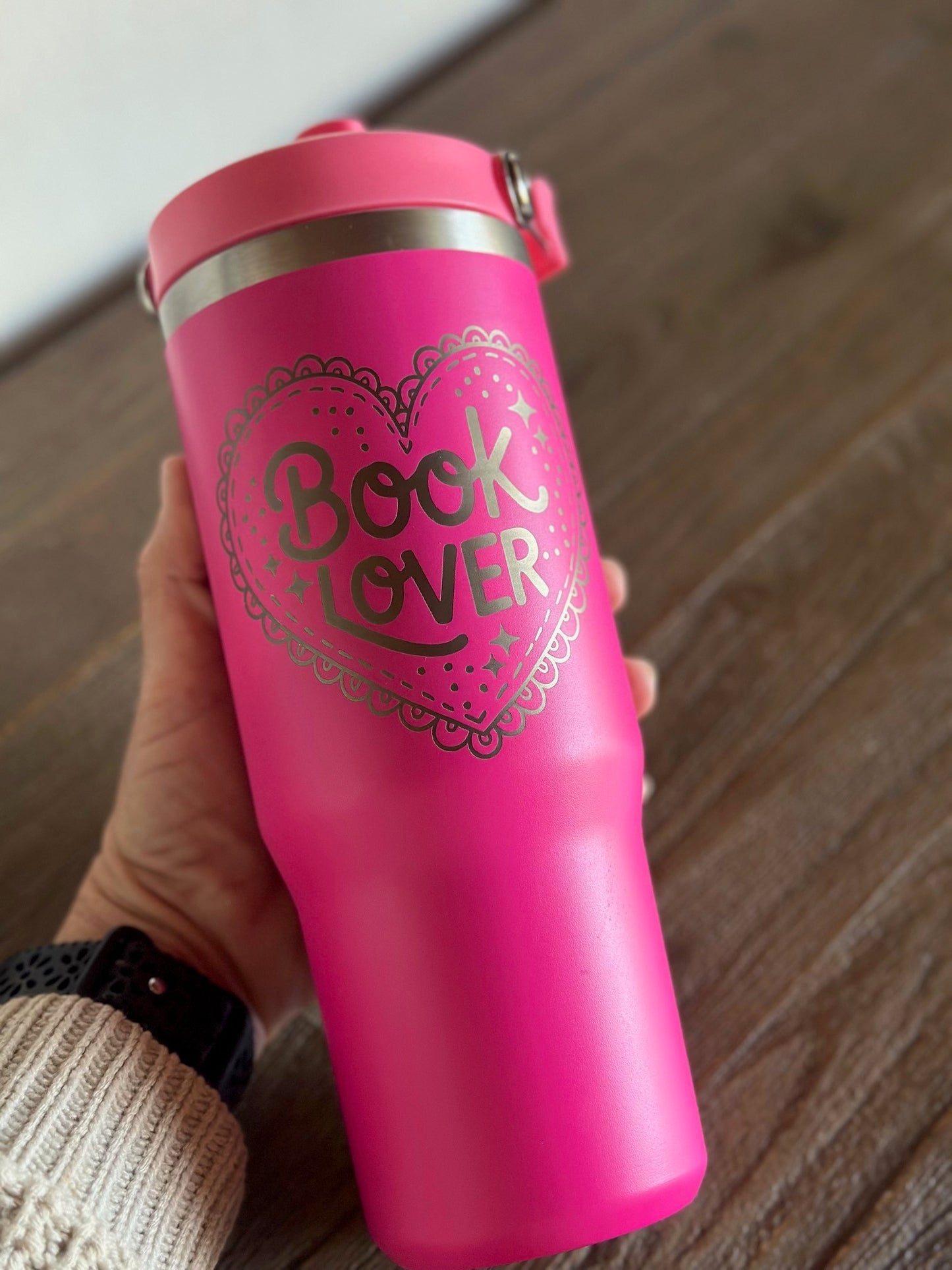 BOOK LOVER STAINLESS STEEL BOTTLE