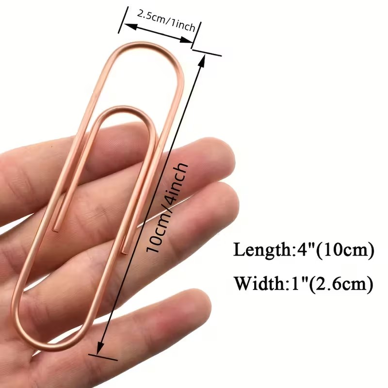 LARGE STEEL PAPERCLIP