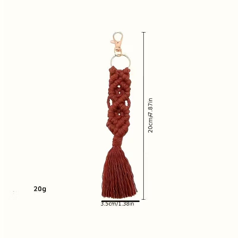 MACRAME KEYRING