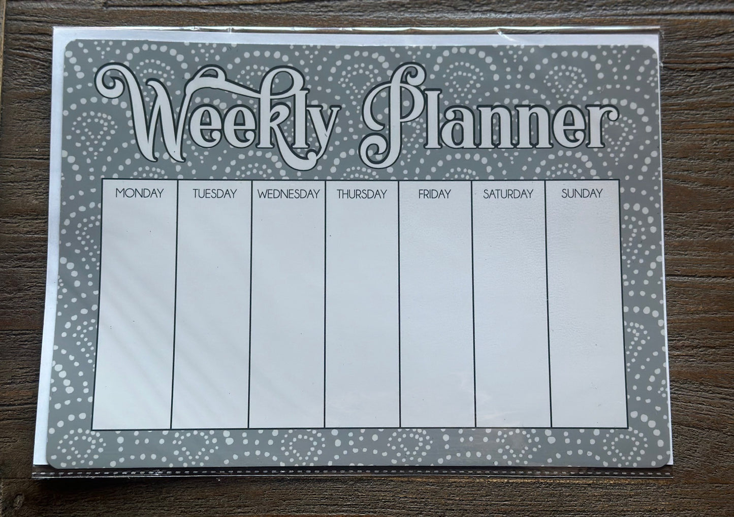 WEEKLY PLANNER FRIDGE MAGNET - DESIGN 2