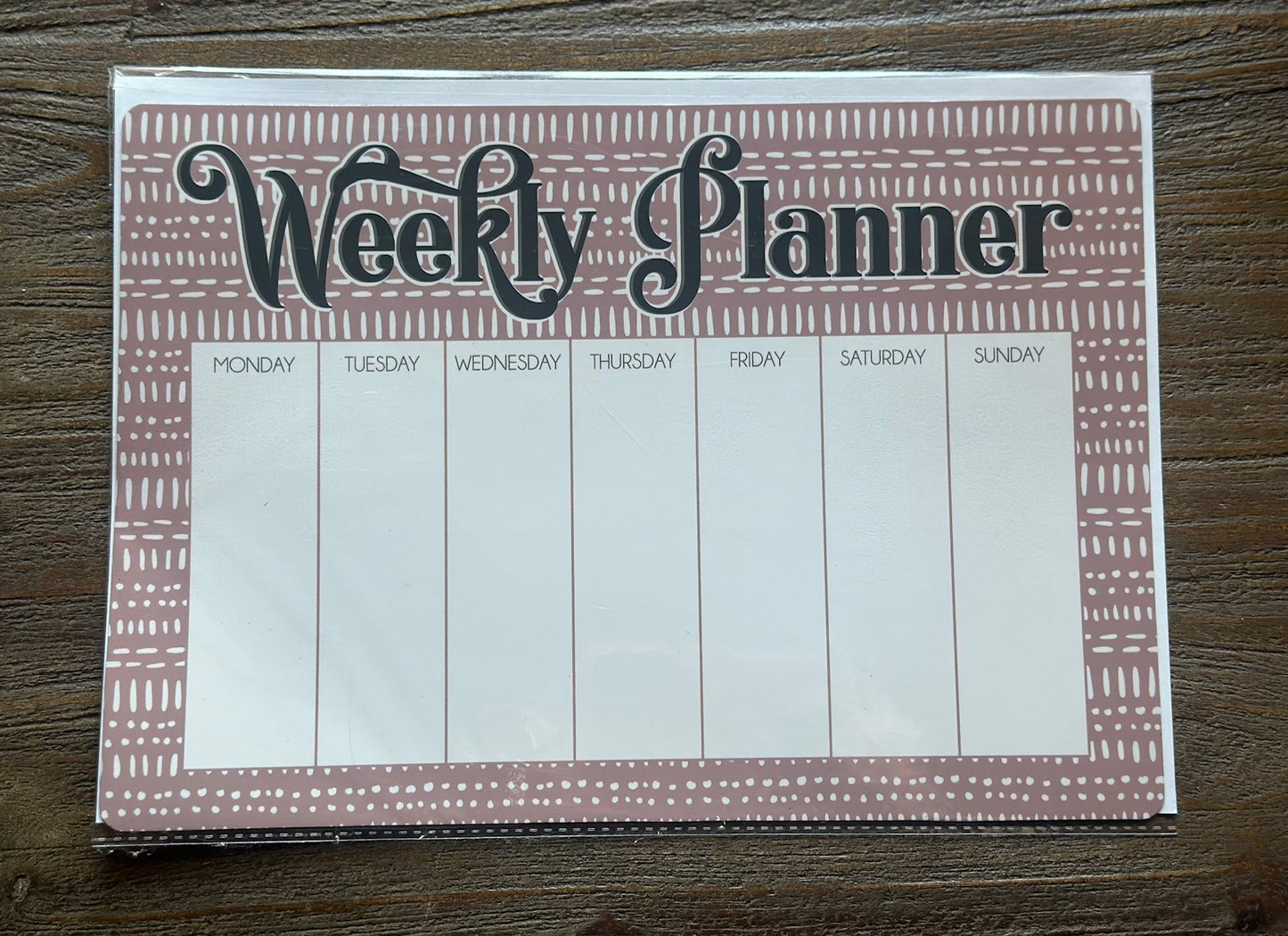 WEEKLY PLANNER FRIDGE MAGNET - DESIGN 3