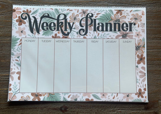 WEEKLY PLANNER FRIDGE MAGNET - DESIGN 1